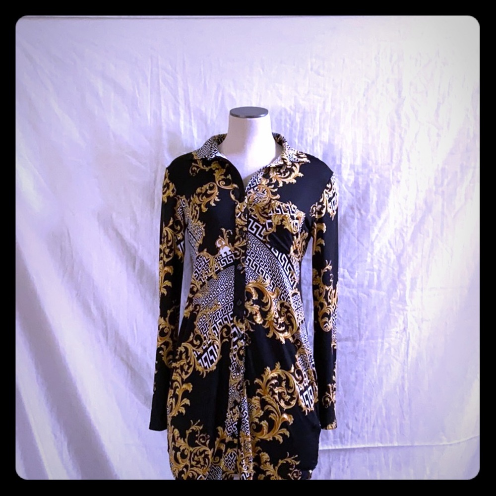 Versace inspired party girl dress